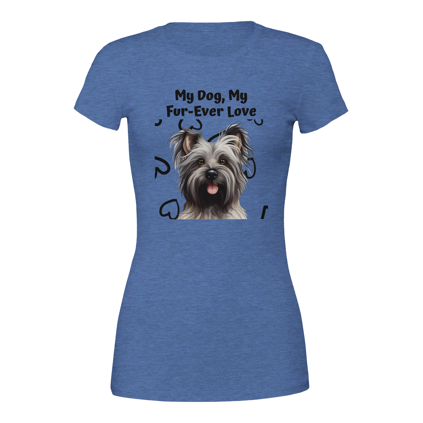 My Dog, Fur-Ever Love Crewneck T-shirt | Customize