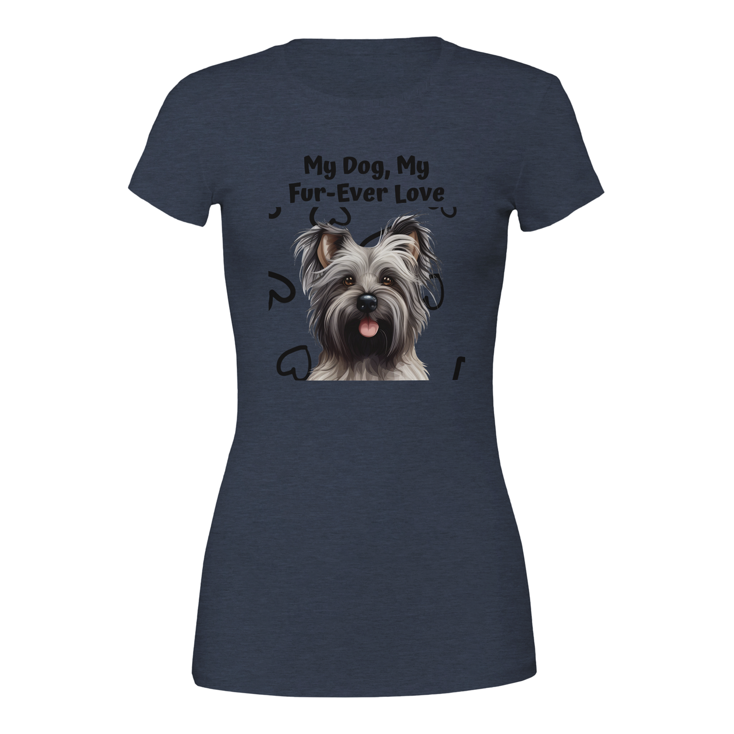 My Dog, Fur-Ever Love Crewneck T-shirt | Customize