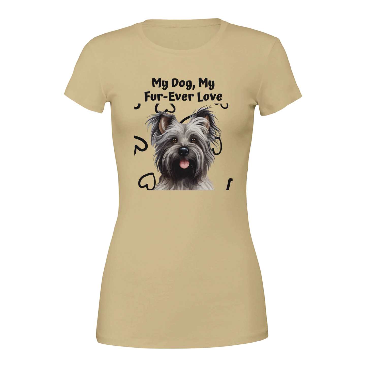 My Dog, Fur-Ever Love Crewneck T-shirt | Customize