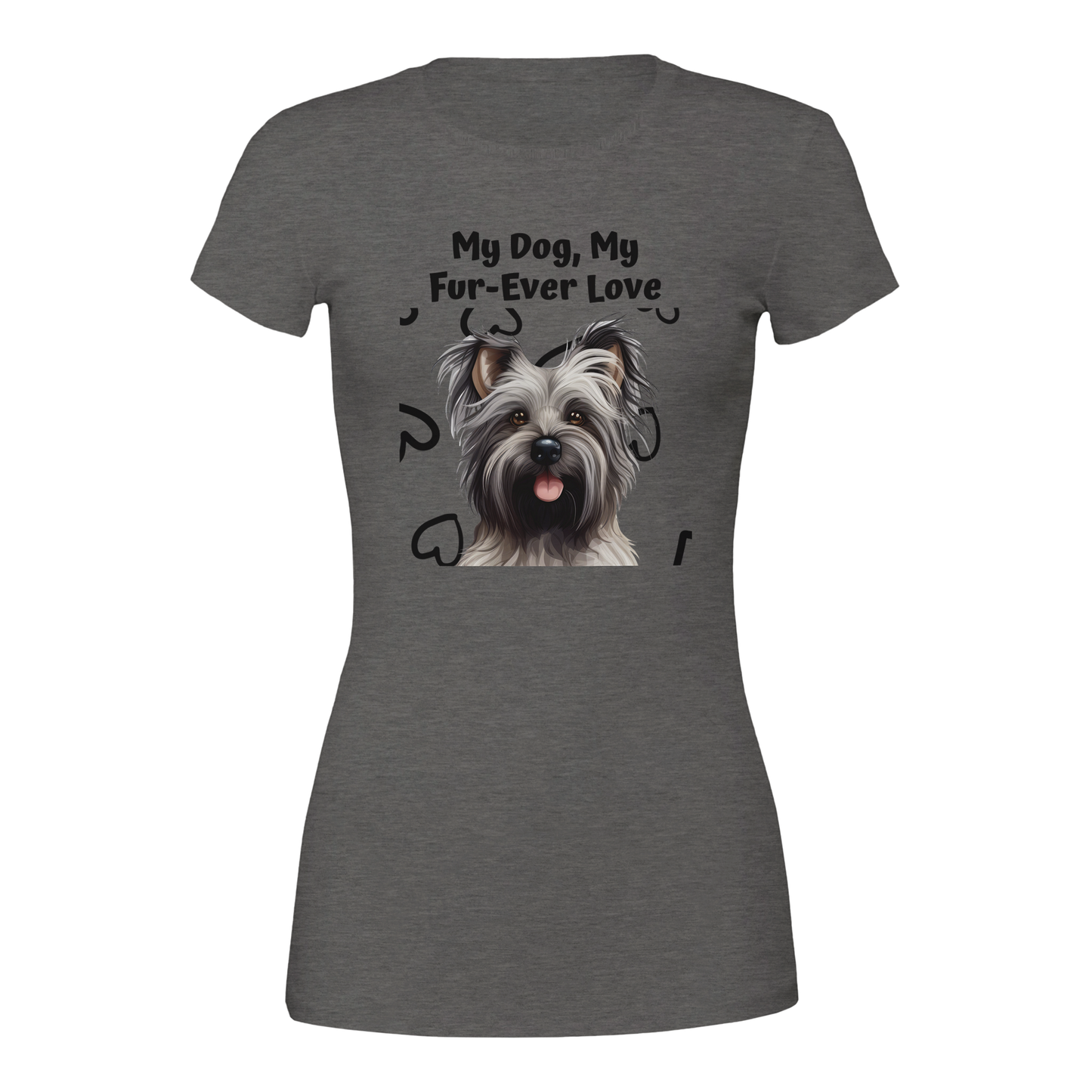 My Dog, Fur-Ever Love Crewneck T-shirt | Customize