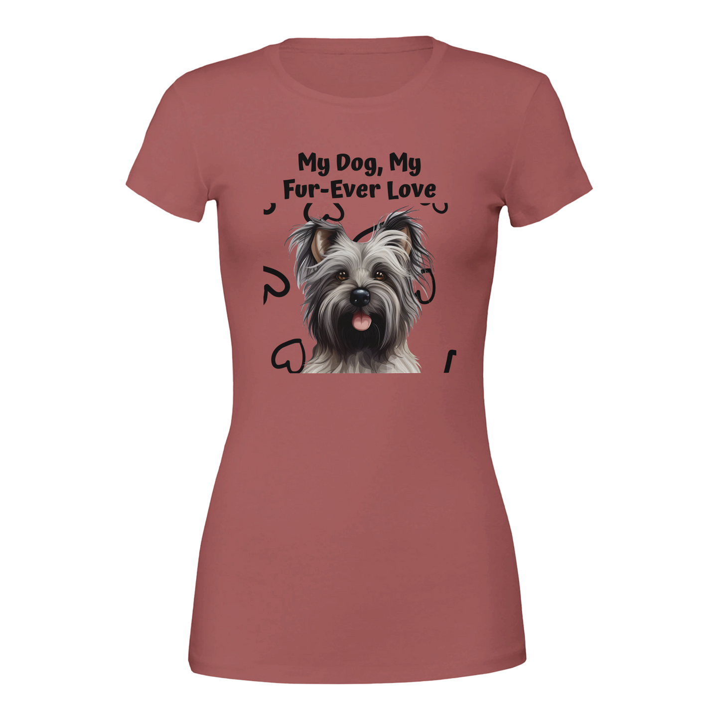 My Dog, Fur-Ever Love Crewneck T-shirt | Customize
