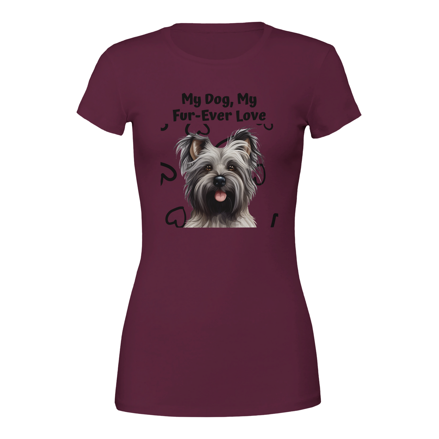 My Dog, Fur-Ever Love Crewneck T-shirt | Customize