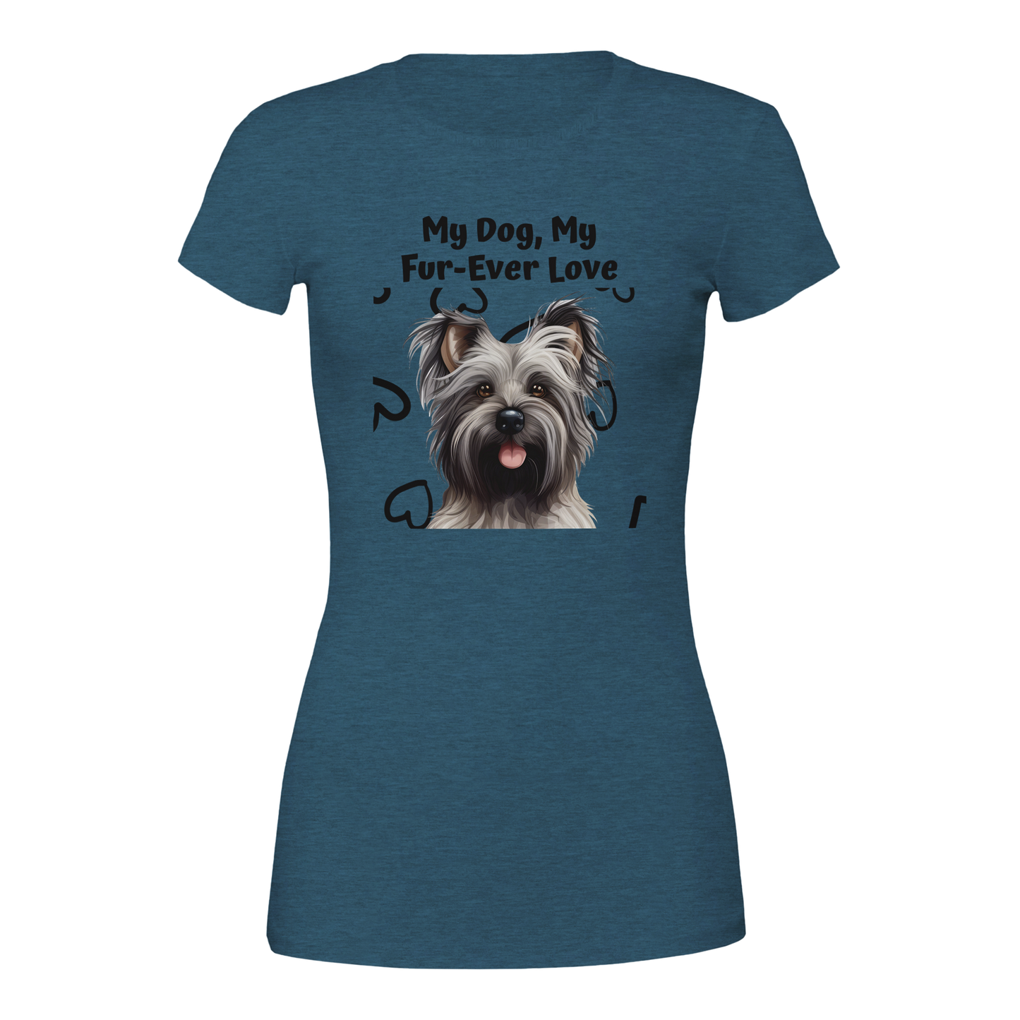 My Dog, Fur-Ever Love Crewneck T-shirt | Customize