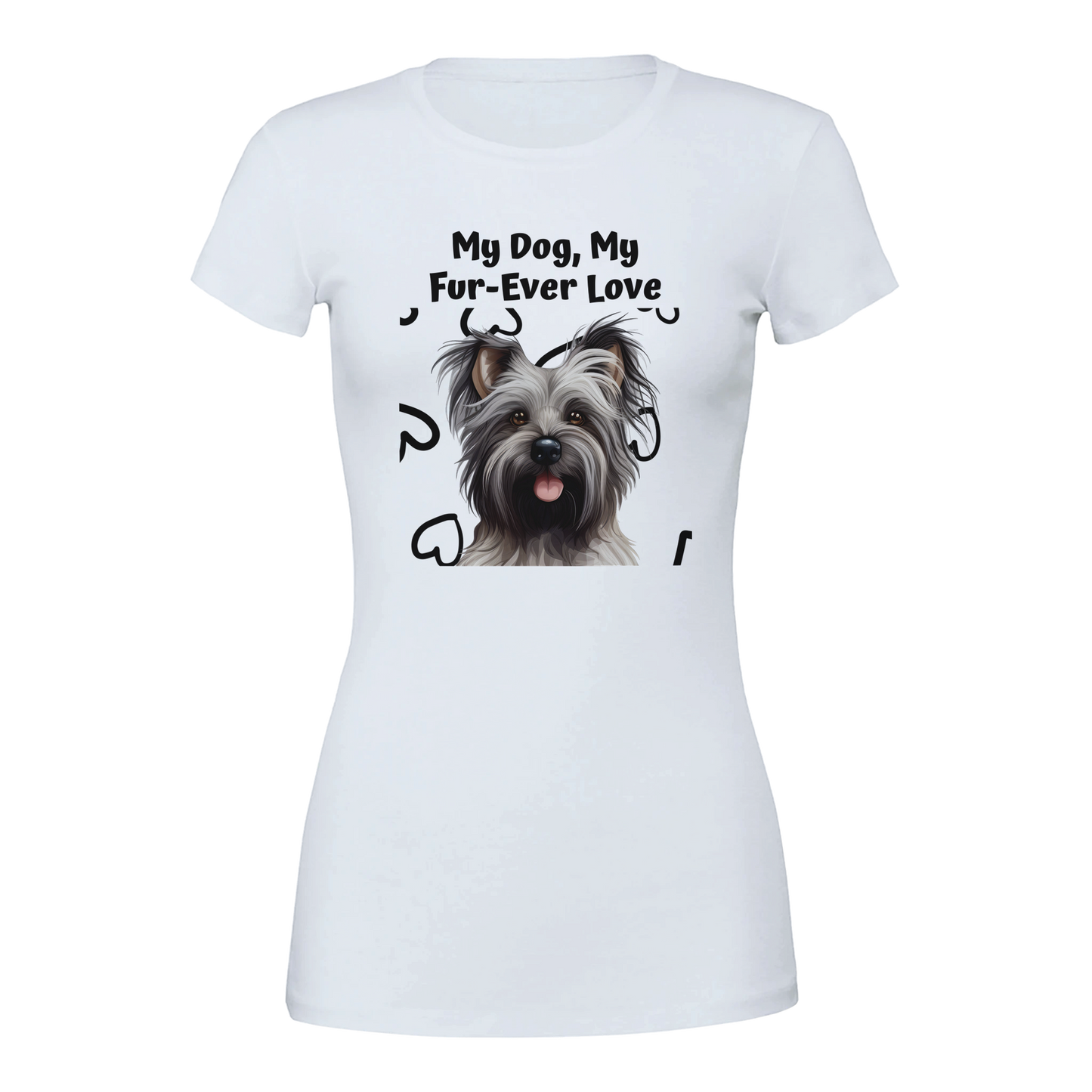 My Dog, Fur-Ever Love Crewneck T-shirt | Customize