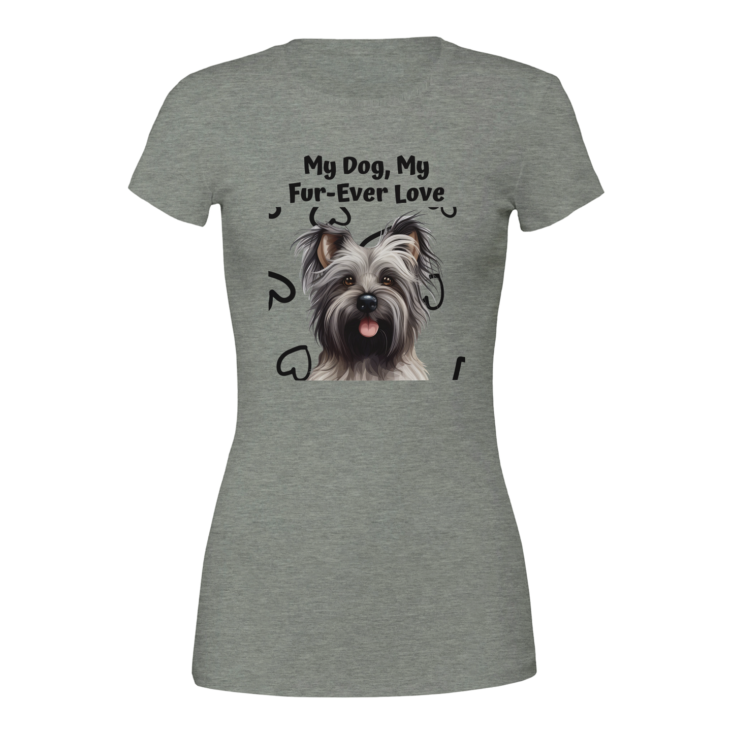 My Dog, Fur-Ever Love Crewneck T-shirt | Customize