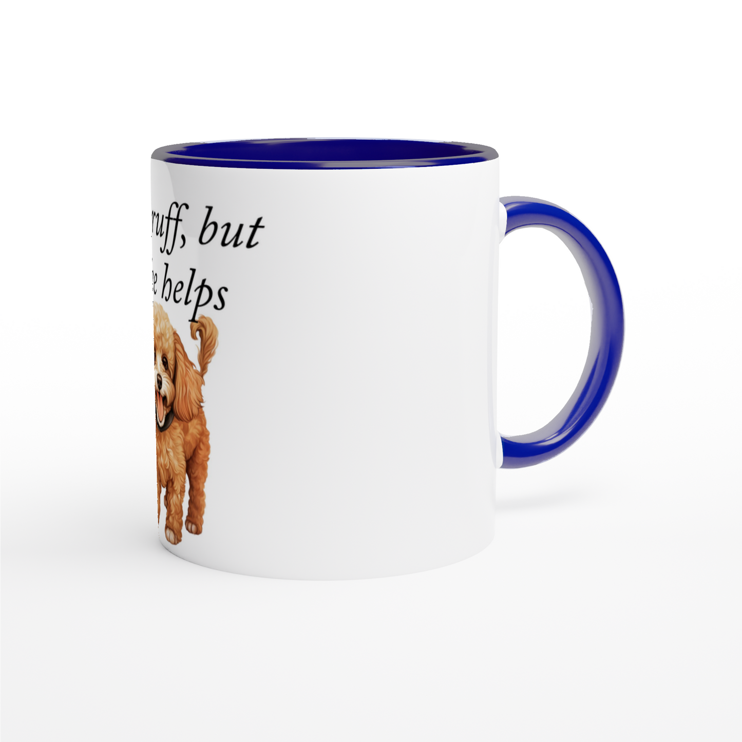 CUSTOM-11oz Ceramic Mug Ceramic Blue