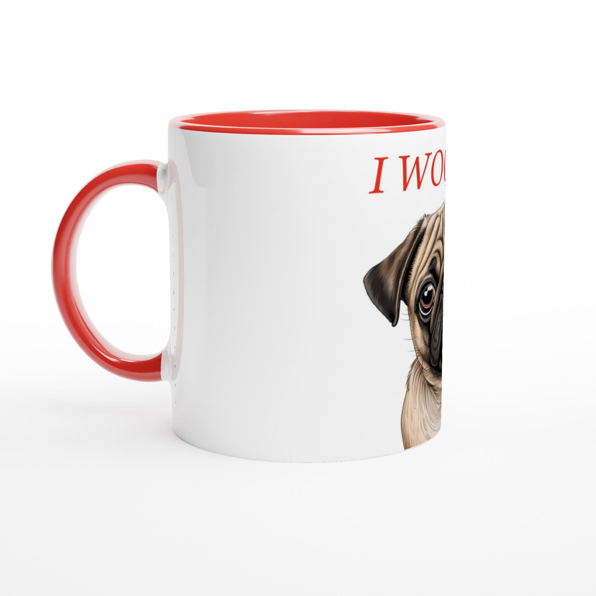 Woof My Dog (Customize) 11oz mug