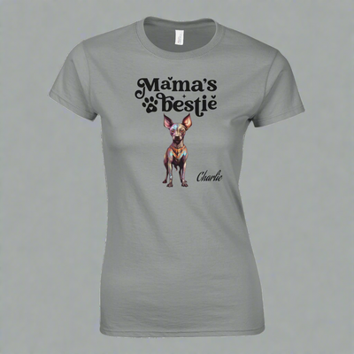 Mama's Bestie T-shirt | Customize