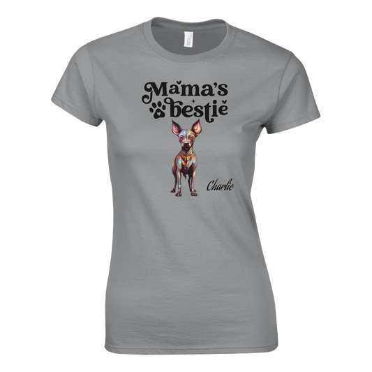 Mama's Bestie T-shirt | Customize