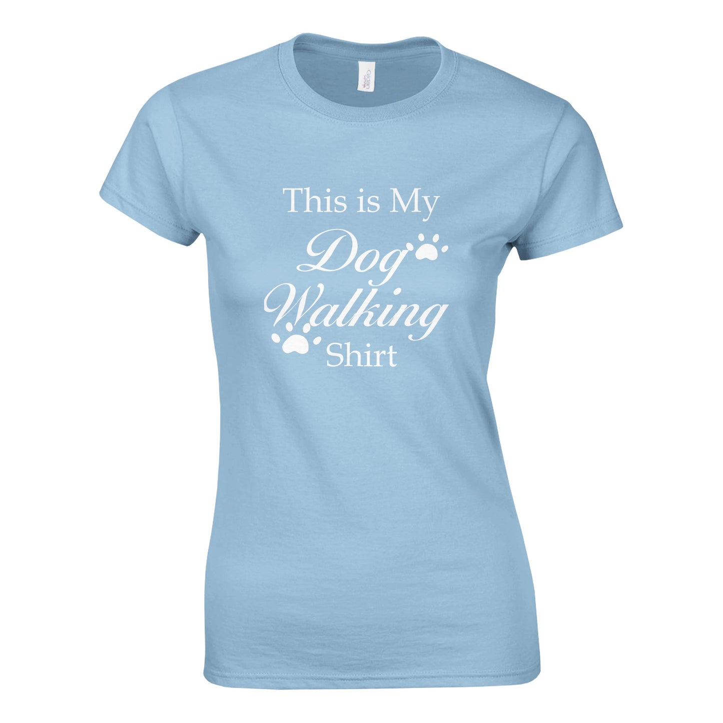 This is my Dog Walking Shirt- Crewneck T-shirt