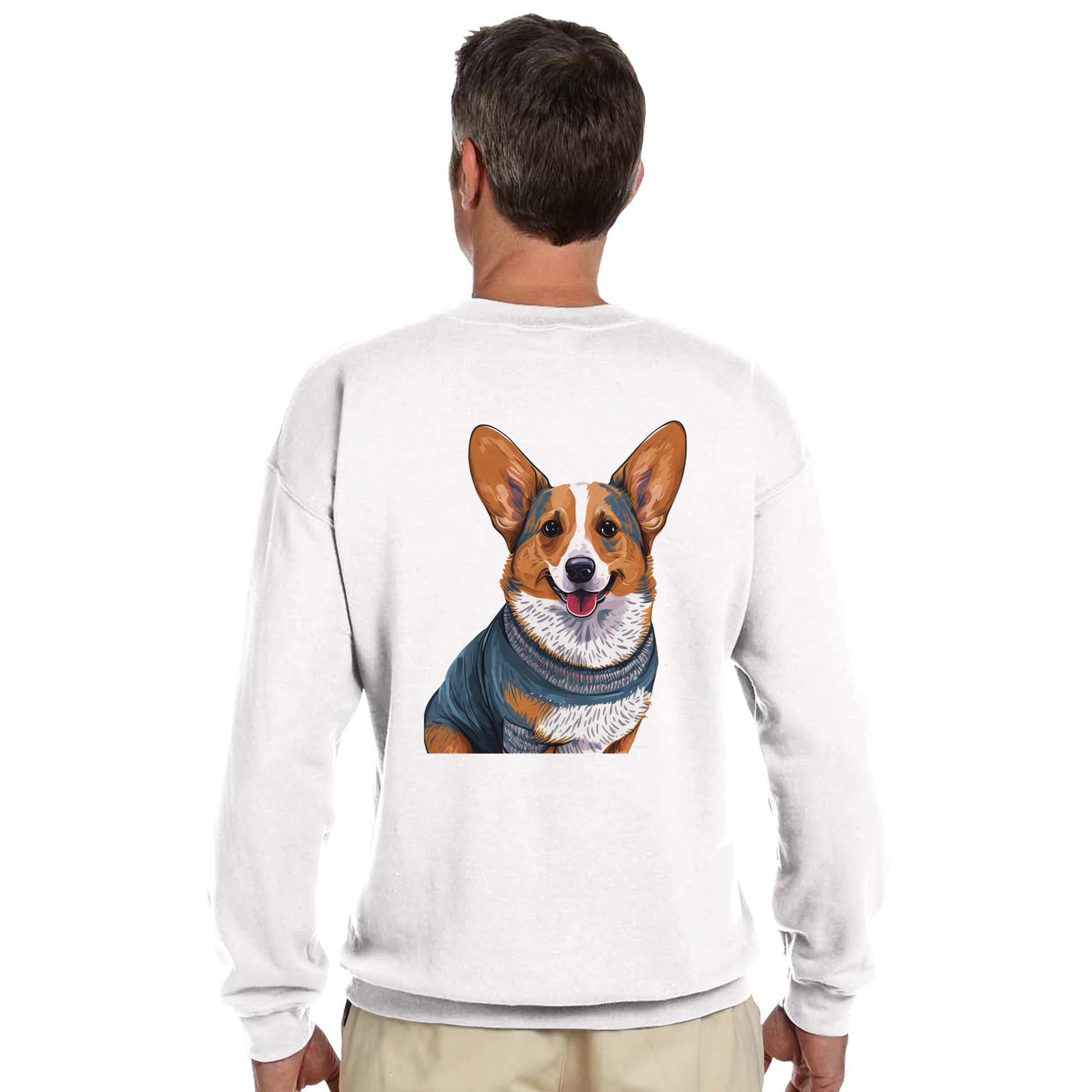 My Therapist has four legs Crewneck Sweatshirt | Customize