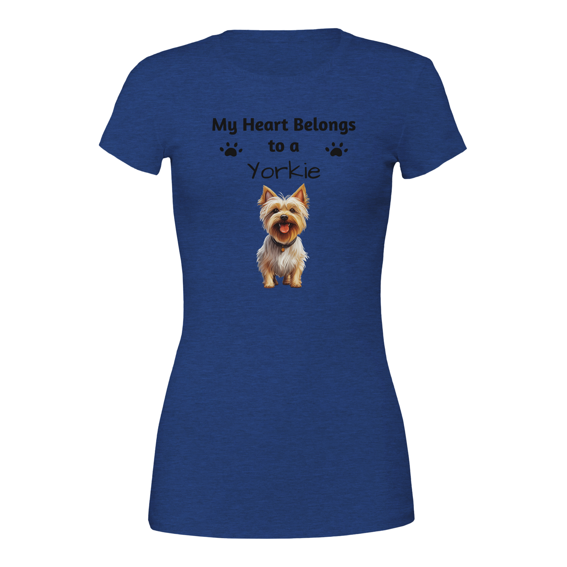 My Heart Belongs to a [Dog Breed] Crewneck T-shirt | Customize