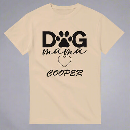 Dog Mama T-shirt Add your Pet's Name | Customize