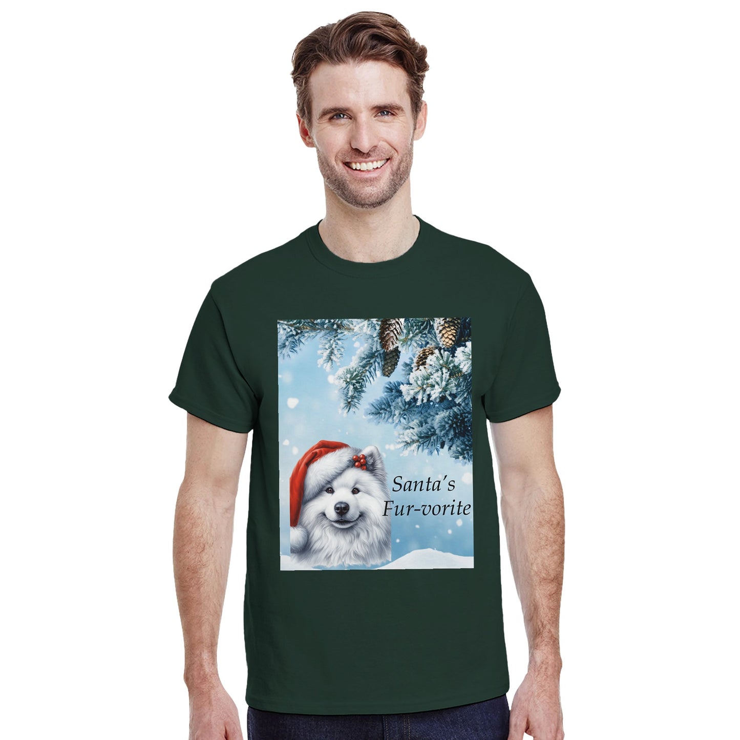Santa’s Fur-vorite T-shirt (Customize)