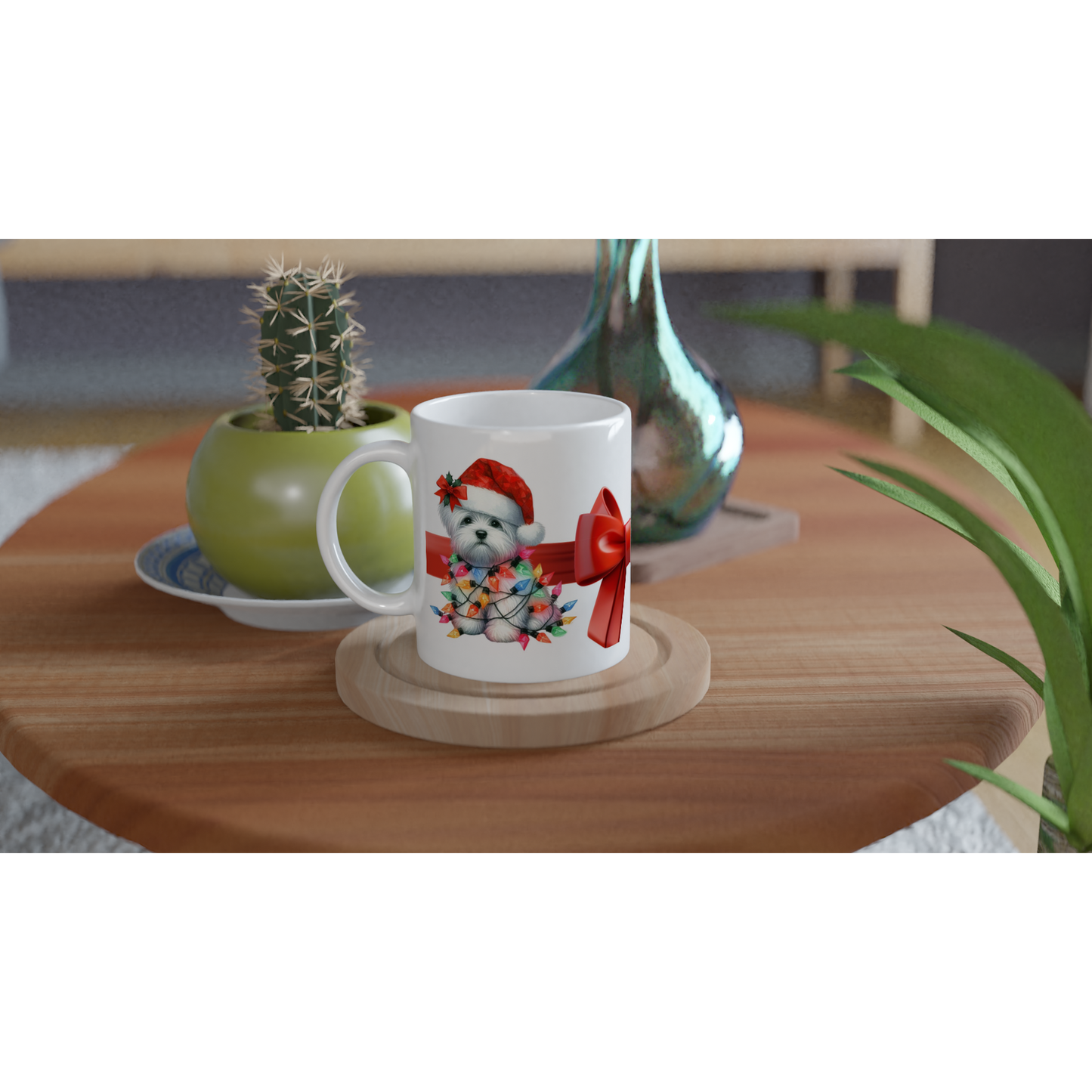 Puppy Love Holiday Mug (Customize)