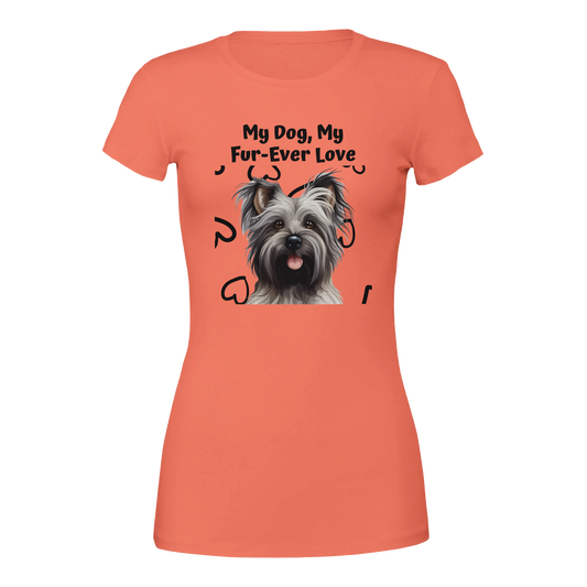 My Dog, Fur-Ever Love Crewneck T-shirt | Customize