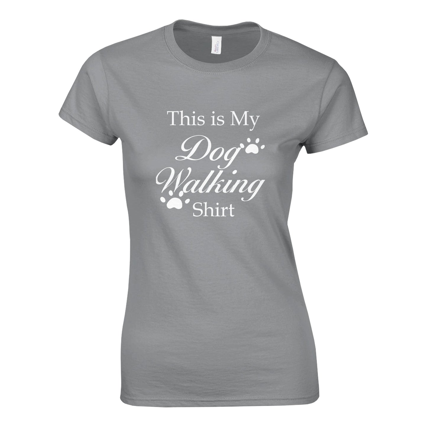 This is my Dog Walking Shirt- Crewneck T-shirt