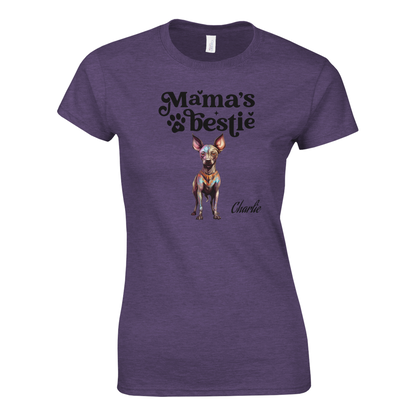 Mama's Bestie T-shirt | Customize