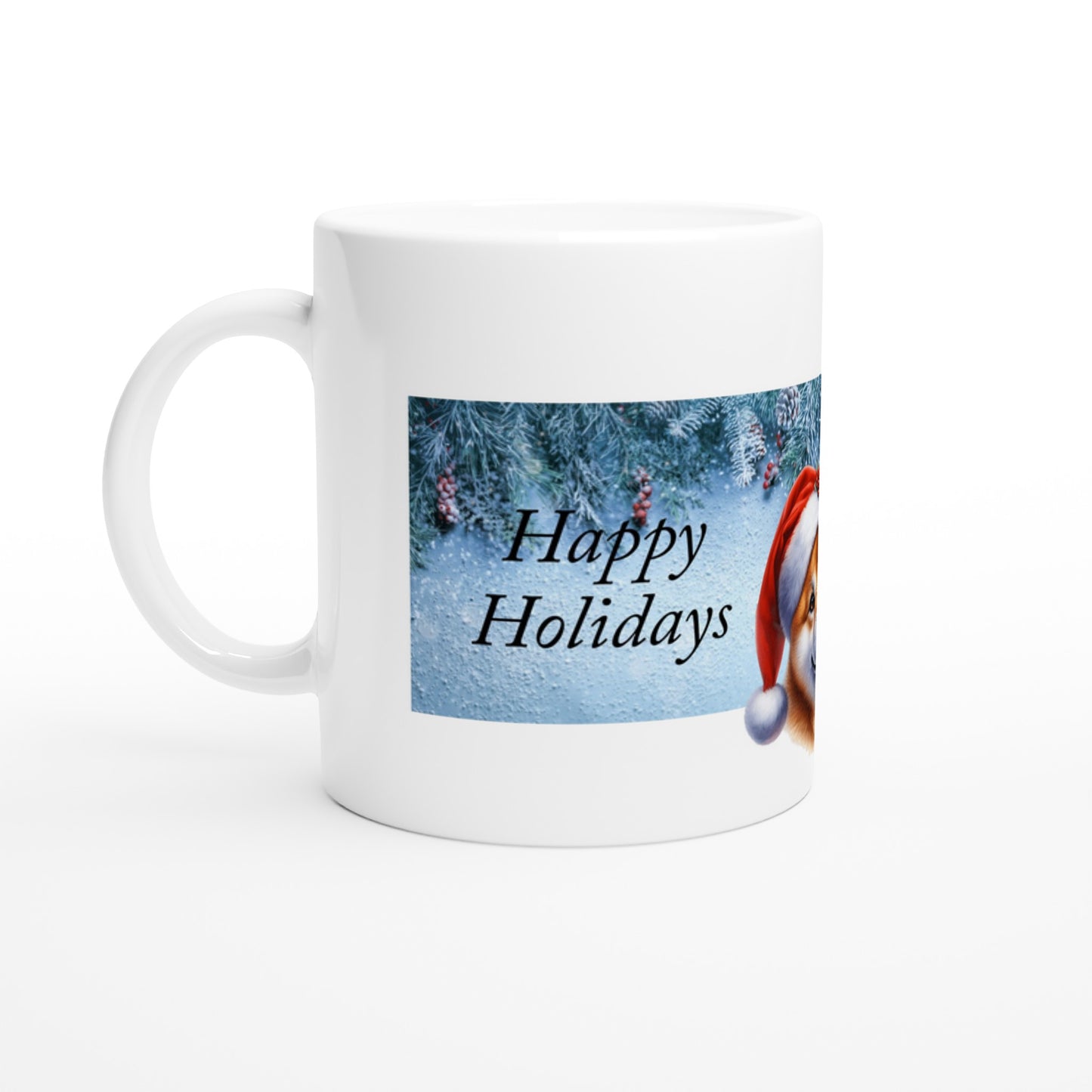 Happy Holidays Coffee Mug (Customize)