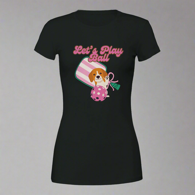 Pickleball & Dog Lover T-Shirt – Let's Play Ball