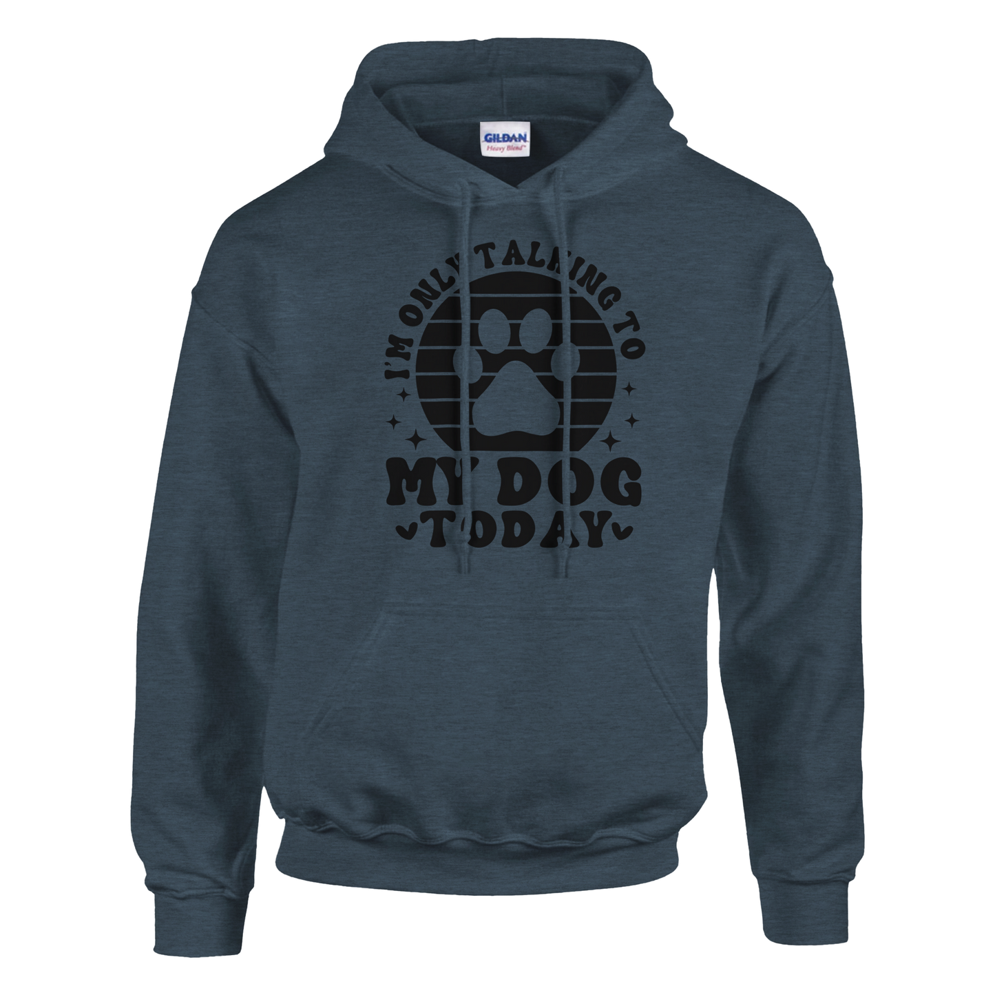 I'm Only Talking to My Dog Today Pullover Hoodie