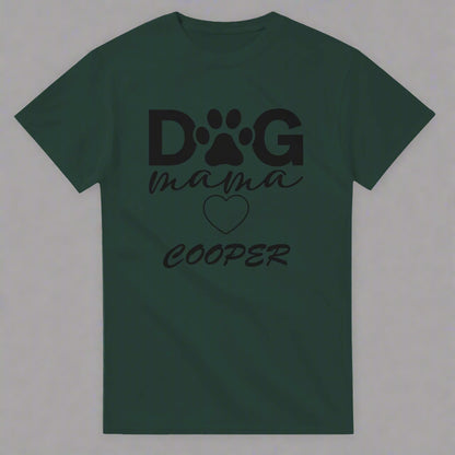 Dog Mama T-shirt Add your Pet's Name | Customize