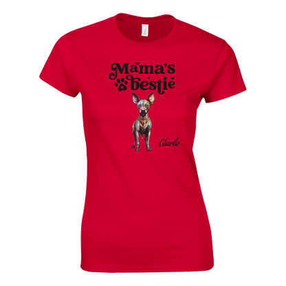 Mama's Bestie T-shirt | Customize