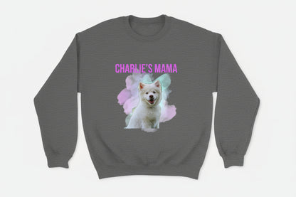 Personalized Dog Mom Watercolor Sweater