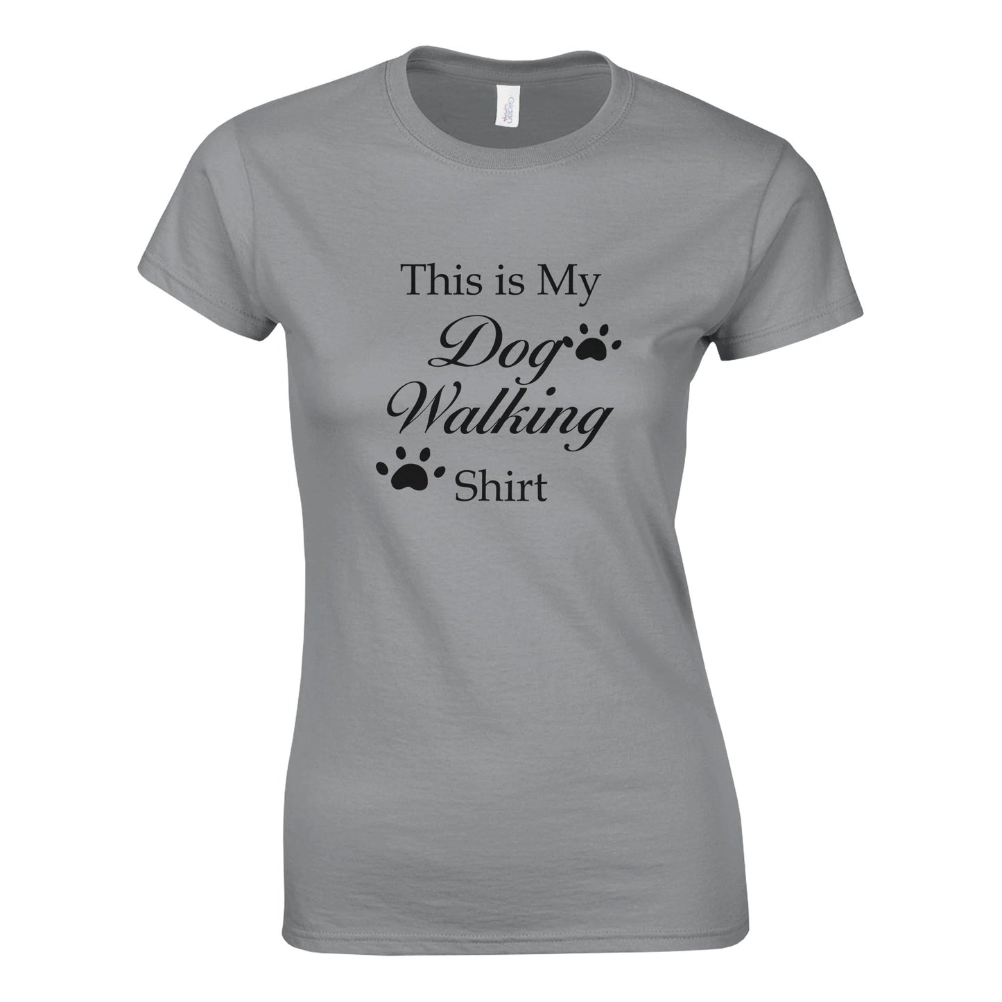 This is my Dog Walking Shirt- Crewneck T-shirt