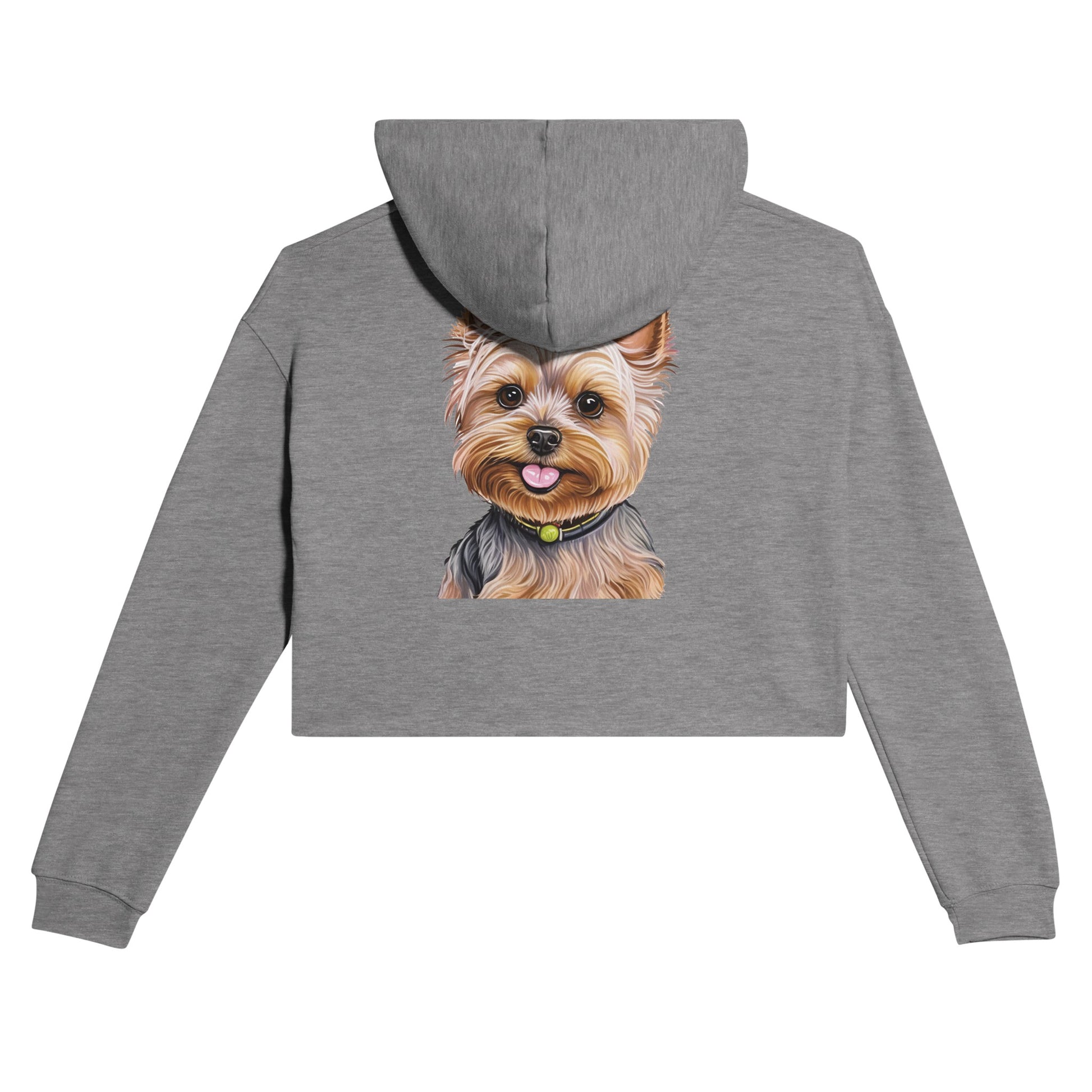 Dog Mom - Women's Cropped Hoodie- Customize