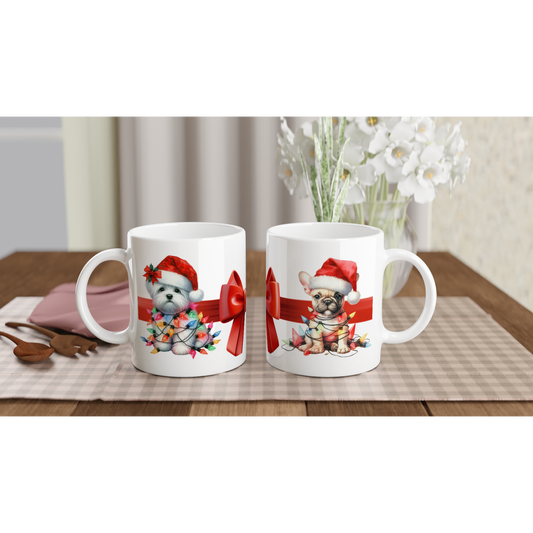 Puppy Love Holiday Mug (Customize)
