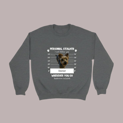 Custom Dog Mugshot Sweatshirt