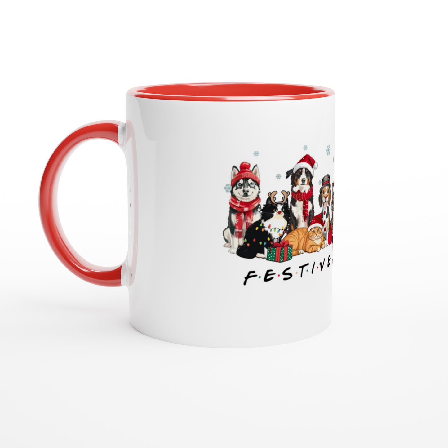 Festive Friends Ceramic Mug