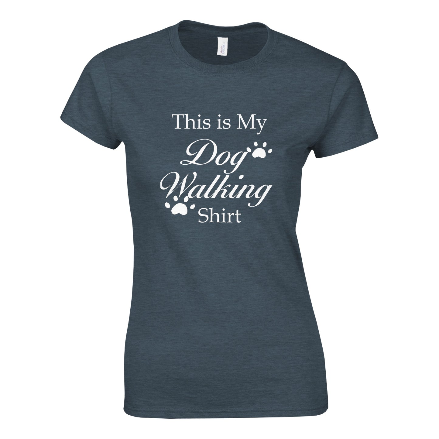 This is my Dog Walking Shirt- Crewneck T-shirt