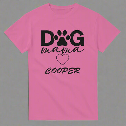 Dog Mama T-shirt Add your Pet's Name | Customize