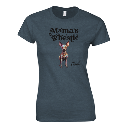 Mama's Bestie T-shirt | Customize