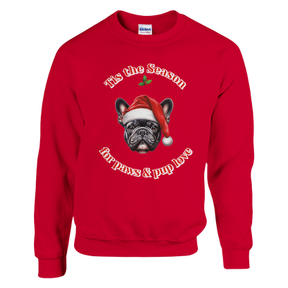 Tis the Season for Paws and Pup Love Sweater- (Customize)
