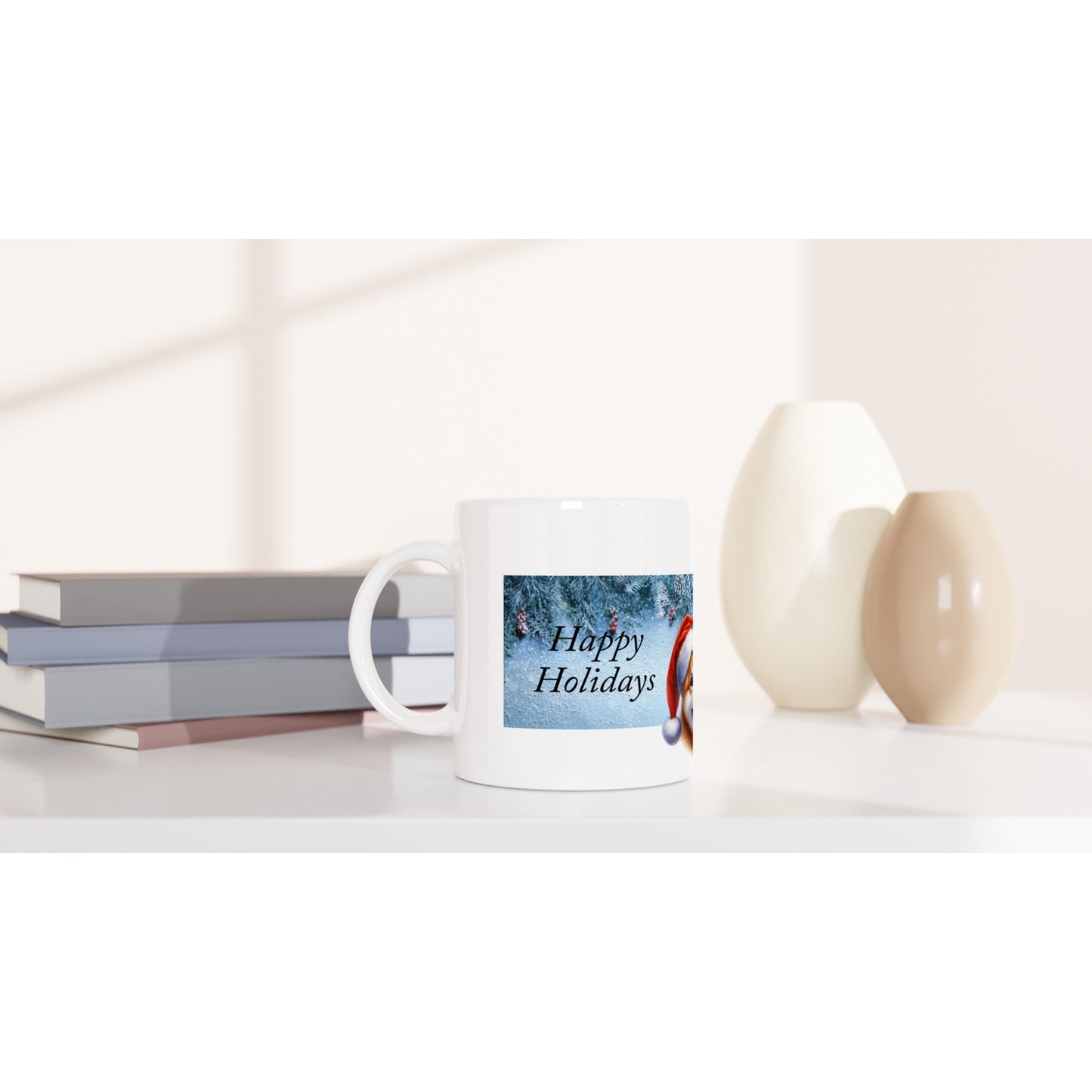 Happy Holidays Coffee Mug (Customize)