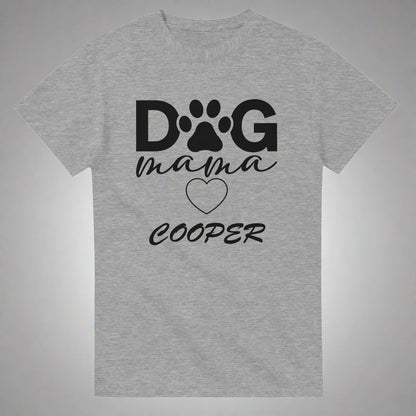 Dog Mama T-shirt Add your Pet's Name | Customize