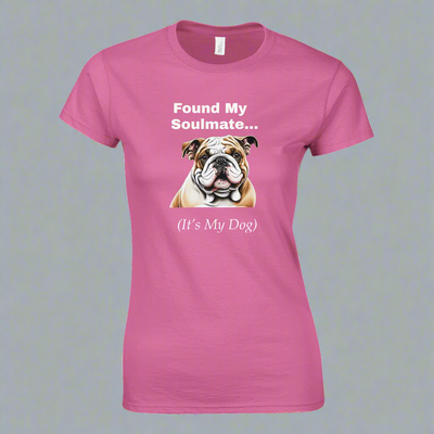 Found My Soulmate (It’s My Dog) Crewneck T-shirt | Customize