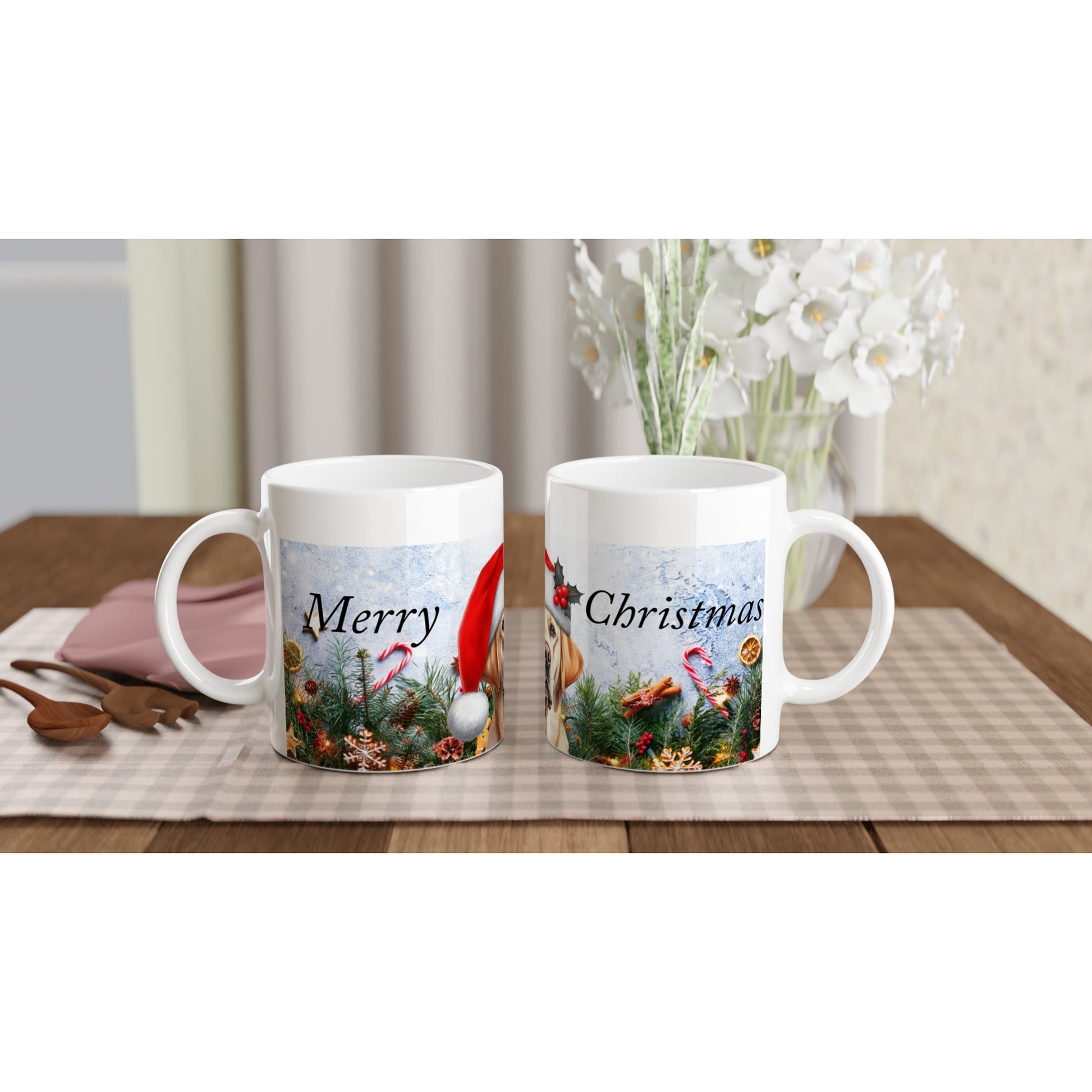 Merry Christmas mug - (Customize)