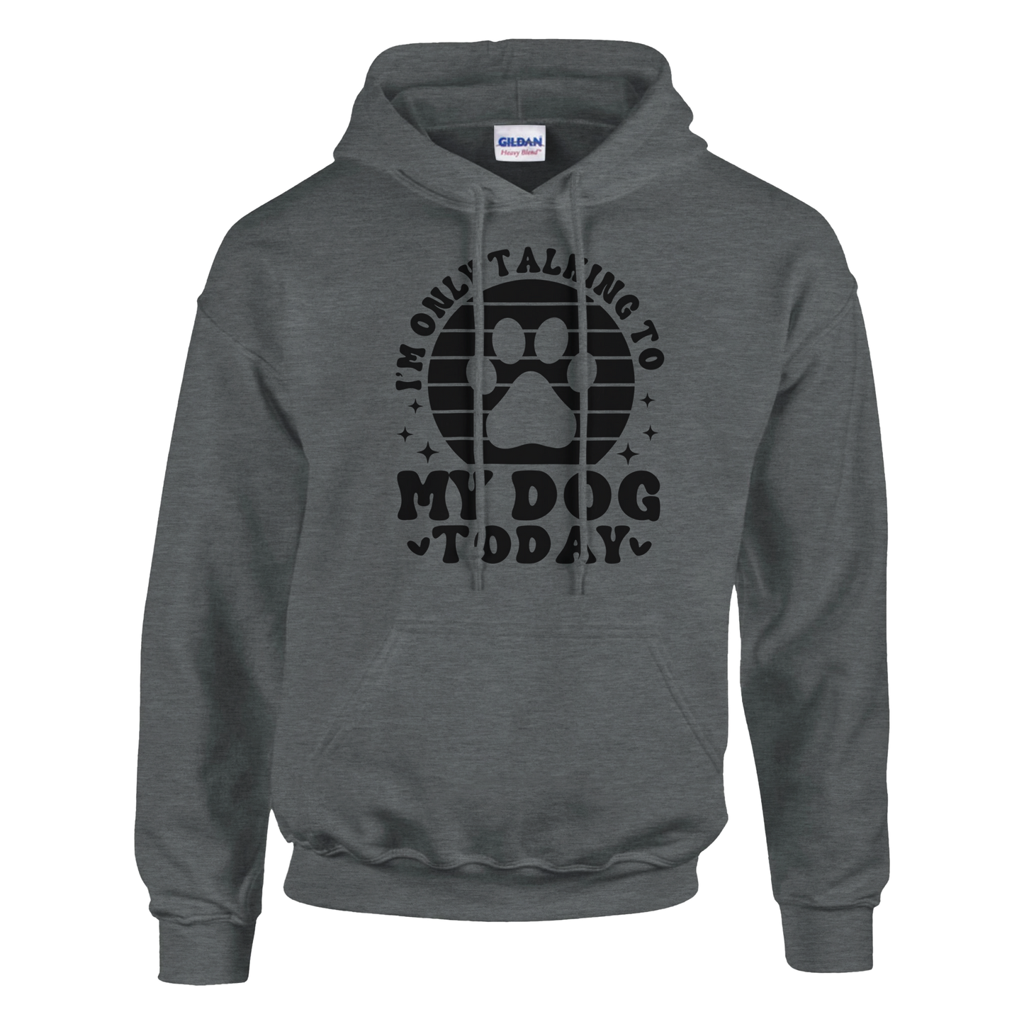 I'm Only Talking to My Dog Today Pullover Hoodie