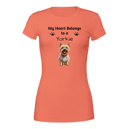 My Heart Belongs to a [Dog Breed] Crewneck T-shirt | Customize