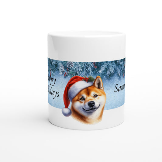 Happy Holidays Coffee Mug (Customize)
