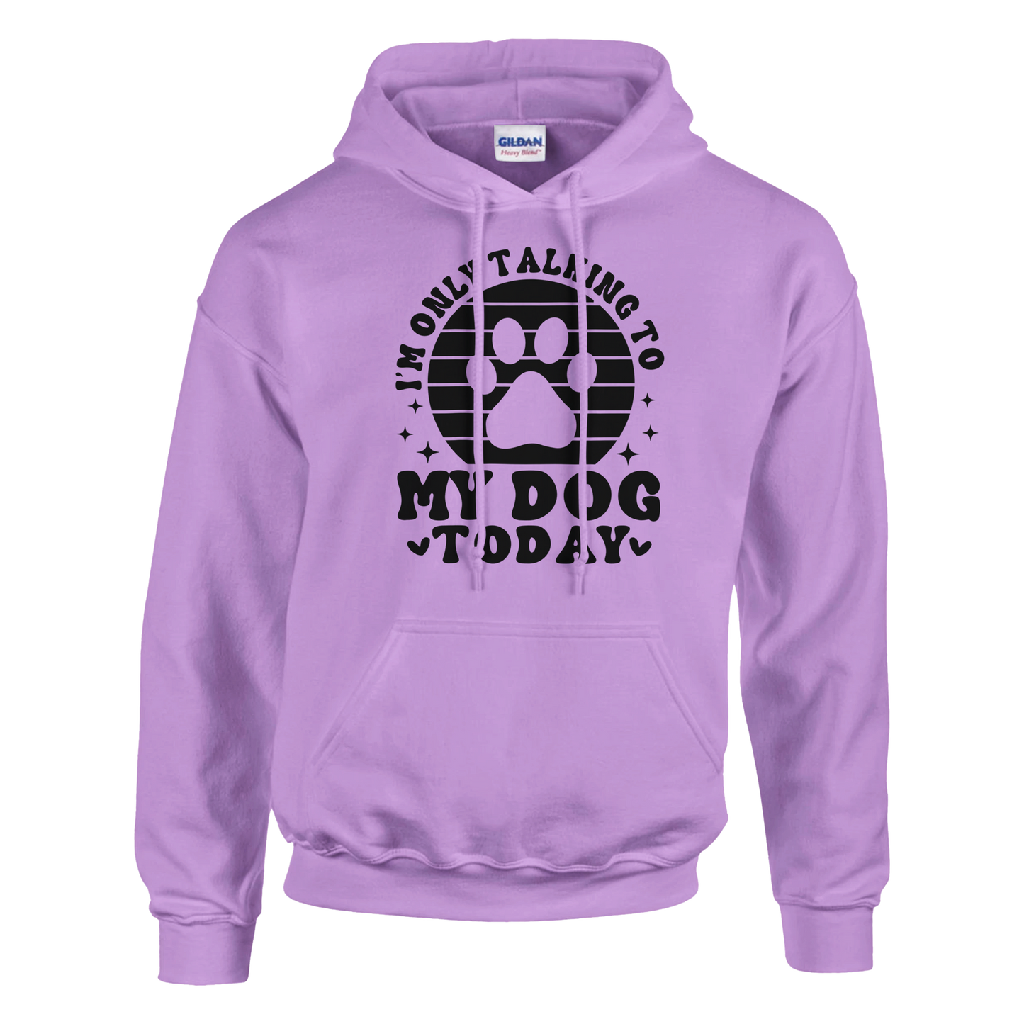 I'm Only Talking to My Dog Today Pullover Hoodie