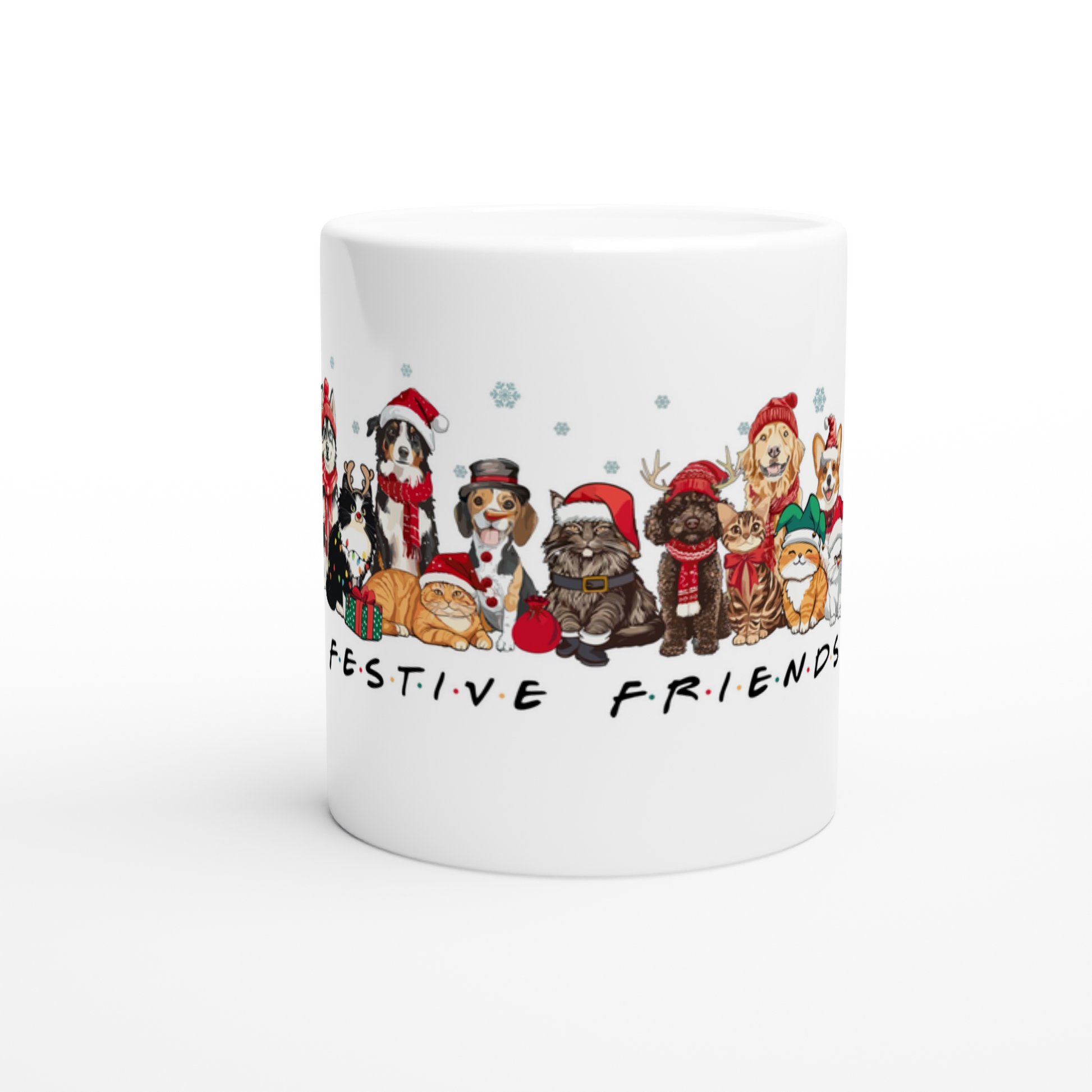 Festive Friends Ceramic Mug